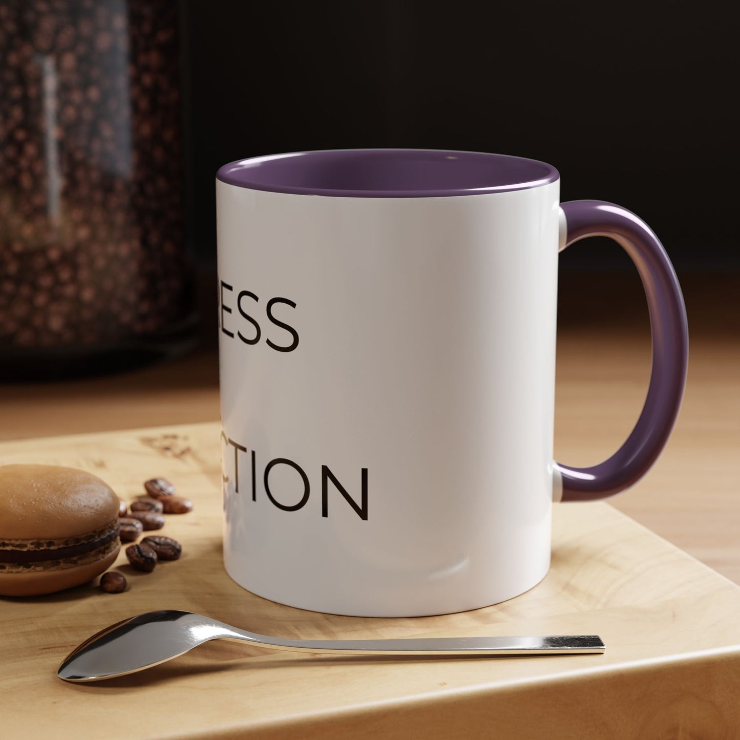 Progress Over Perfection Accent Coffee Mug | Motivational Ceramic Mug (11oz & 15oz)