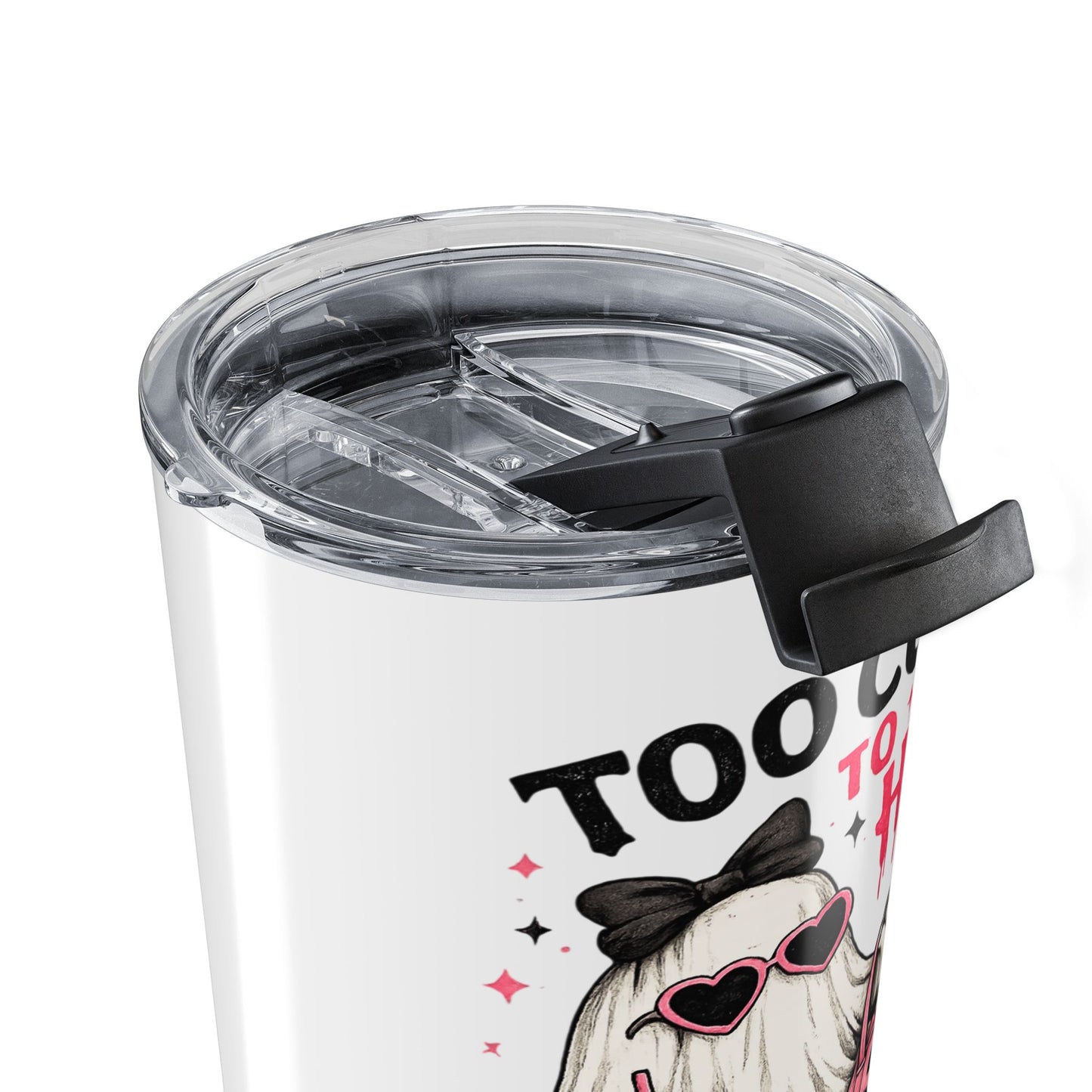 Too Cute to Haunt Ghosting Season Tumbler 20oz | Halloween Ghost Drinkware
