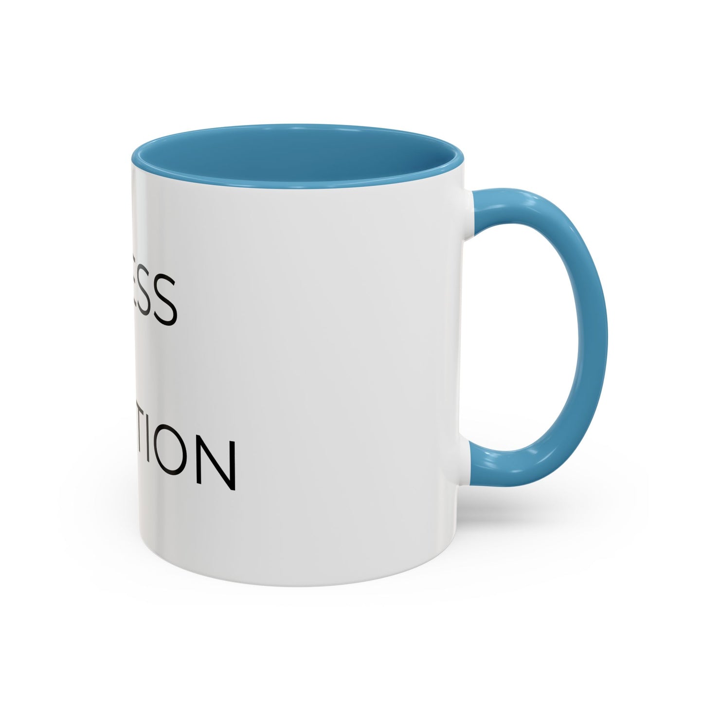 Progress Over Perfection Accent Coffee Mug | Motivational Ceramic Mug (11oz & 15oz)