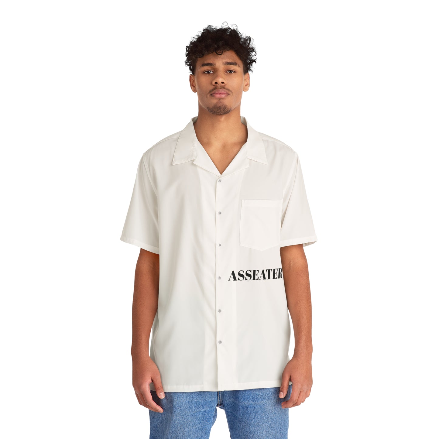 Funny "Ass Eater" Hawaiian Button-Up Shirt