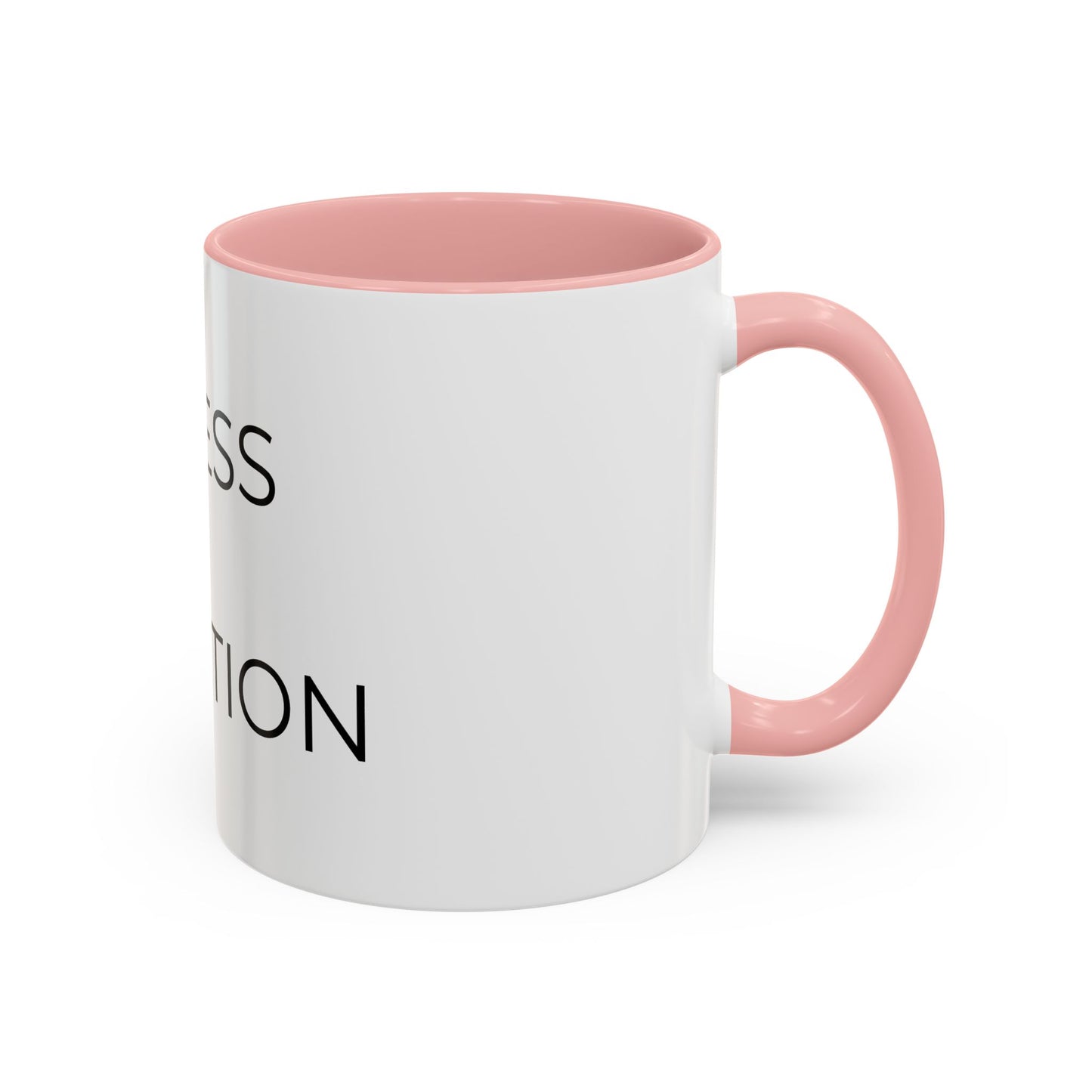Progress Over Perfection Accent Coffee Mug | Motivational Ceramic Mug (11oz & 15oz)