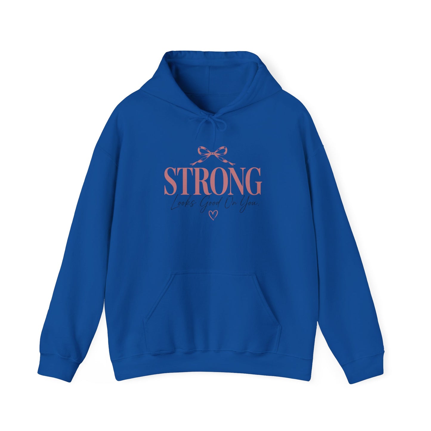 Strong With Grace Hoodie | Inspirational Women's Sweatshirt | Motivational Graphic Hoodie | Self Love Gift | Empowerment Hoodie
