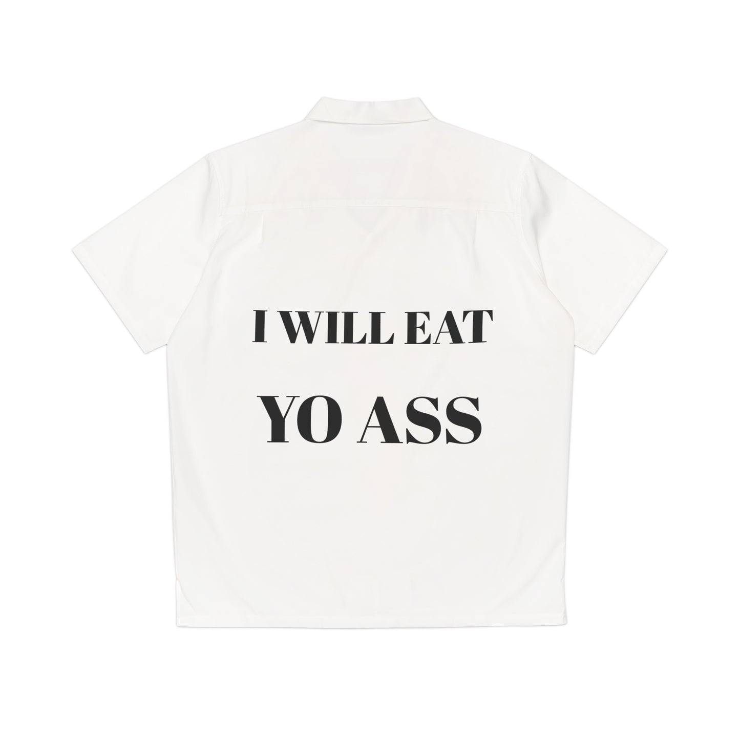 Funny "Ass Eater" Hawaiian Button-Up Shirt