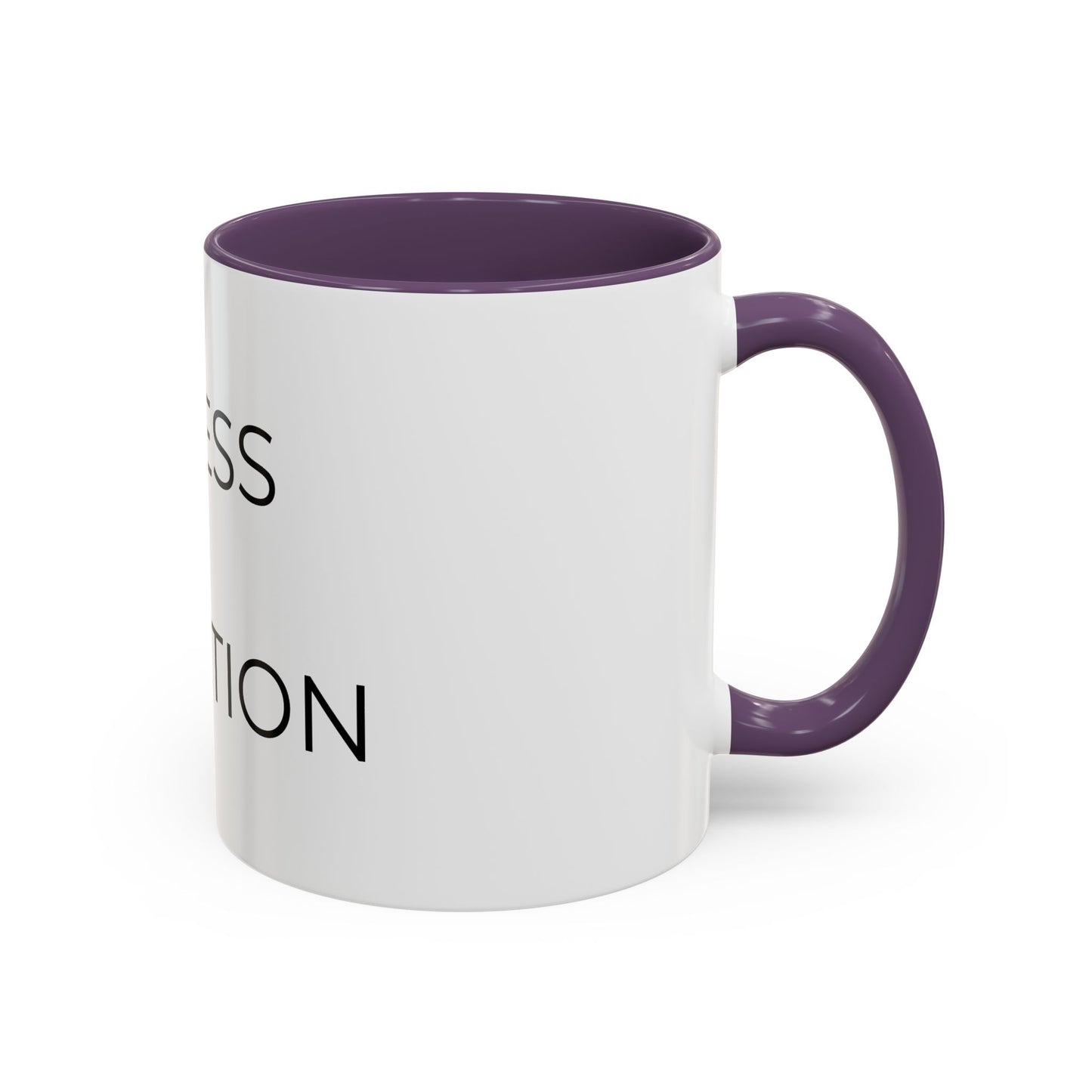Progress Over Perfection Accent Coffee Mug | Motivational Ceramic Mug (11oz & 15oz)
